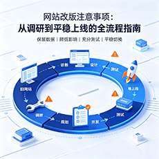 连山建站-网站改版注意事项：从调研到平稳上线的全流程指南