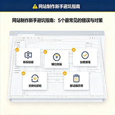 阳山建站-网站制作新手避坑指南：5个最常见的错误与对策
