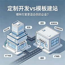 清远建站-定制开发vs模板建站：哪种方案更适合你的企业？
