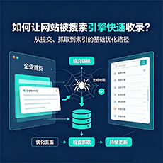 清新建站-如何让网站被搜索引擎快速收录？