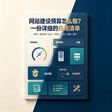 连山建站-网站建设预算怎么做？一份详细的费用清单